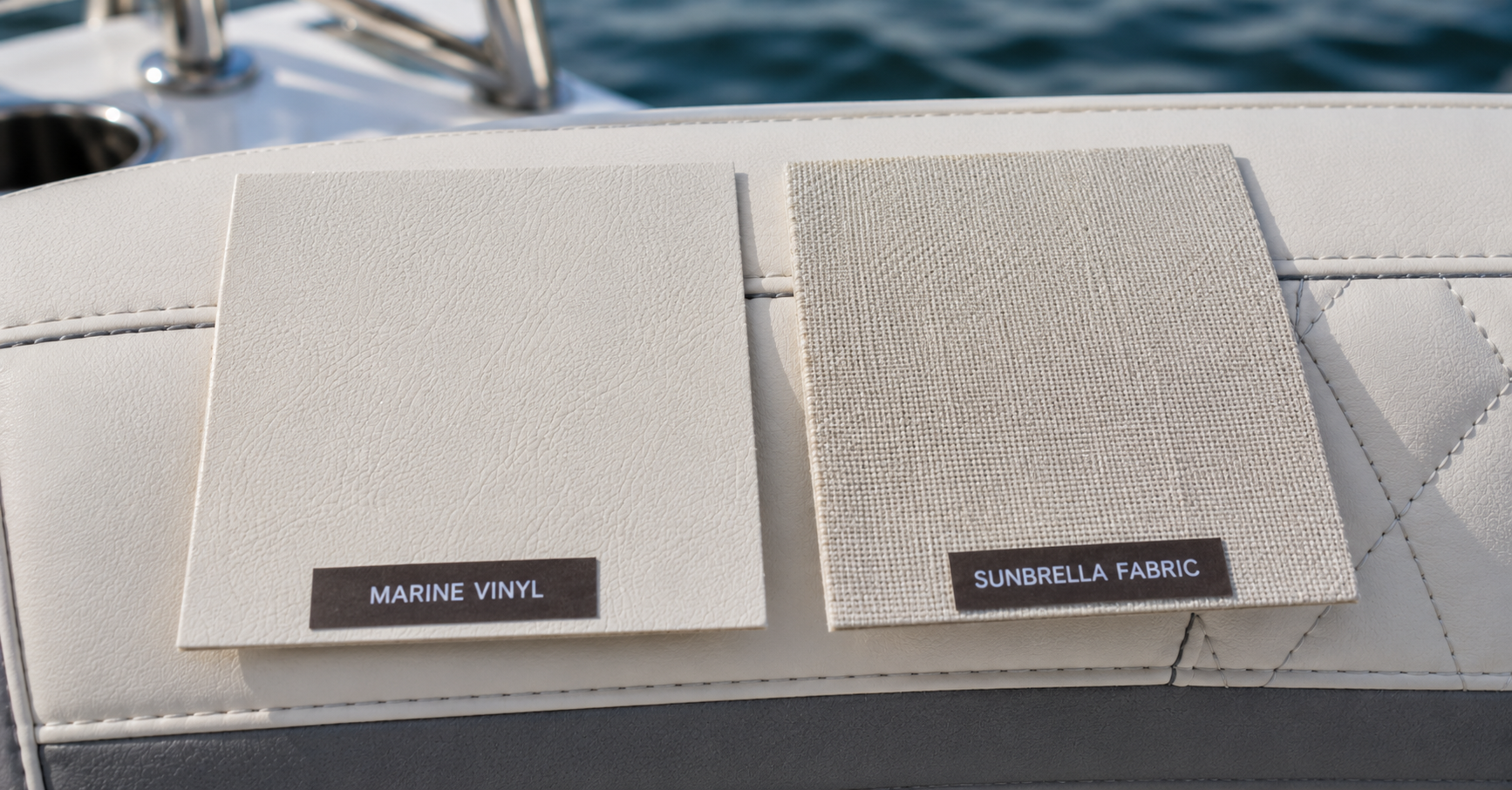 Marine Vinyl vs. Marine Fabric: Which Is Right for Your Boat?